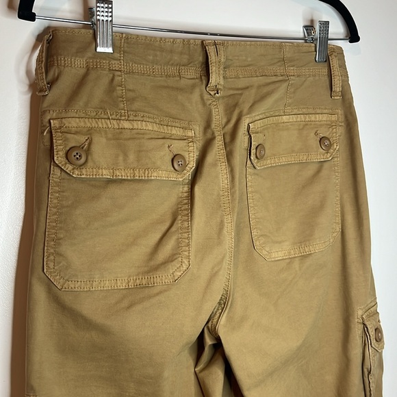 American Eagle Baggy Jogger Stretch size 4 khaki - Picture 5 of 7